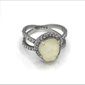 Chloe + Isabel Bianca Double Band Ring